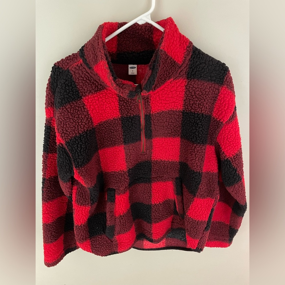 Checkered Sherpa. Women’s size medium.